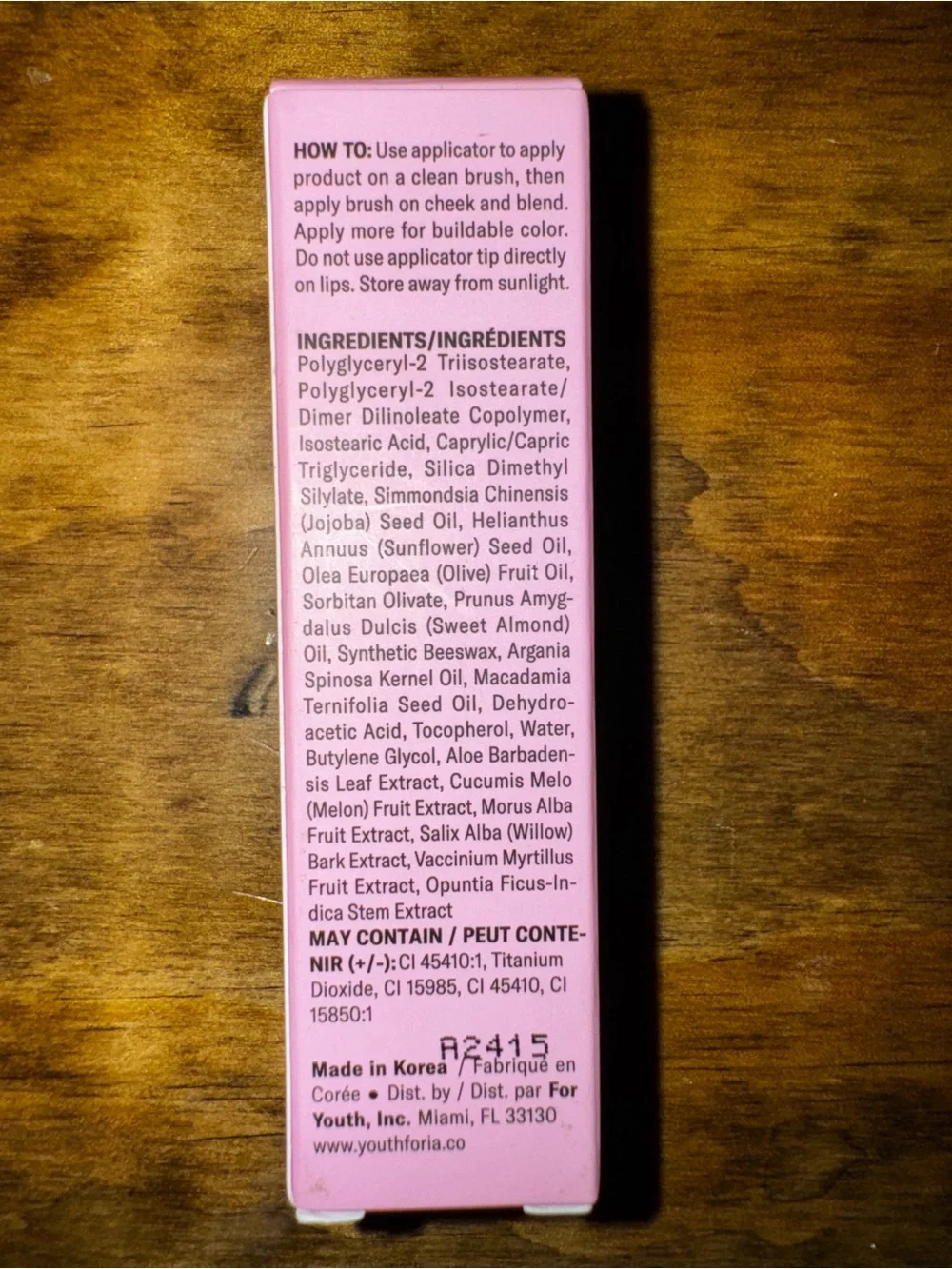 BYO Blush Color Blush Oil - Pink & Red